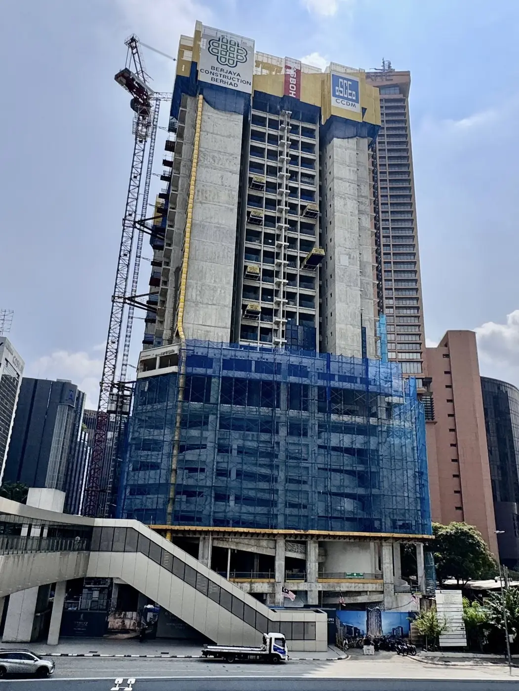 Times Square 2 site progress photograph, taken May 2026