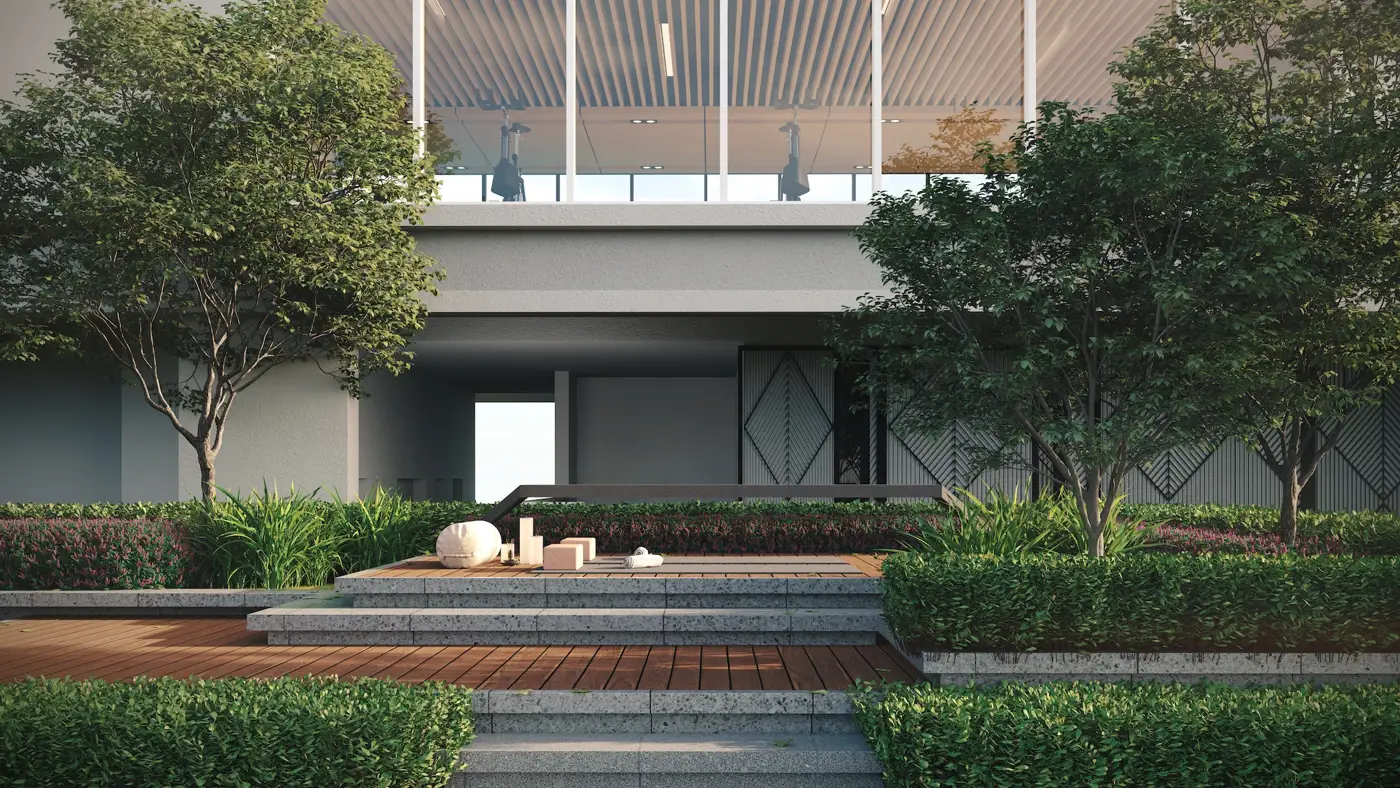 Level 41 open terrace render, artist's impression, Times Square 2